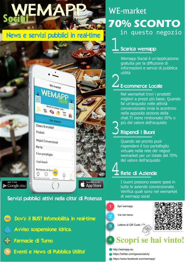 Wemarket il tuo ecommerce locale Wemarket il tuo ecommerce locale
